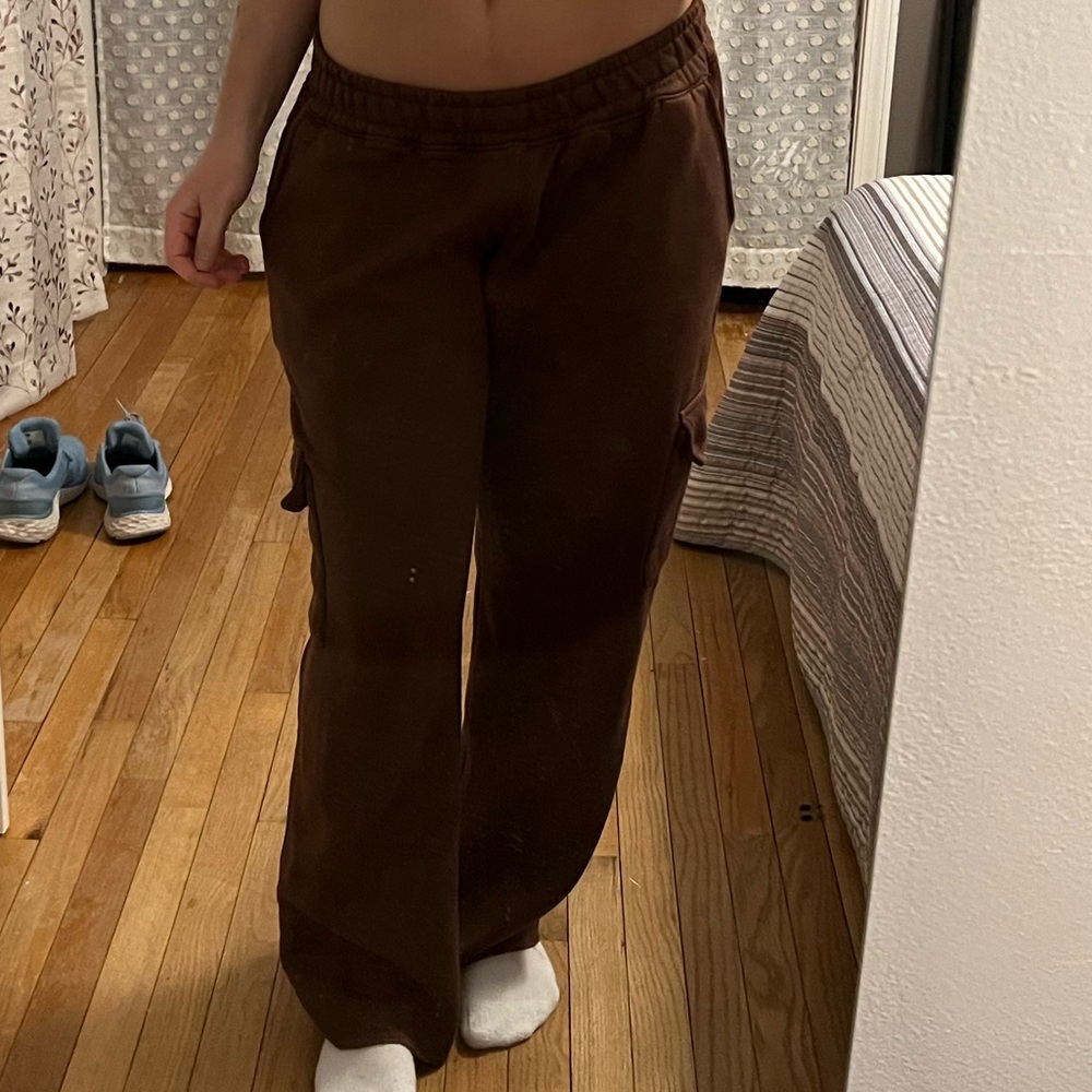 Brown pretty little thing sweatpants